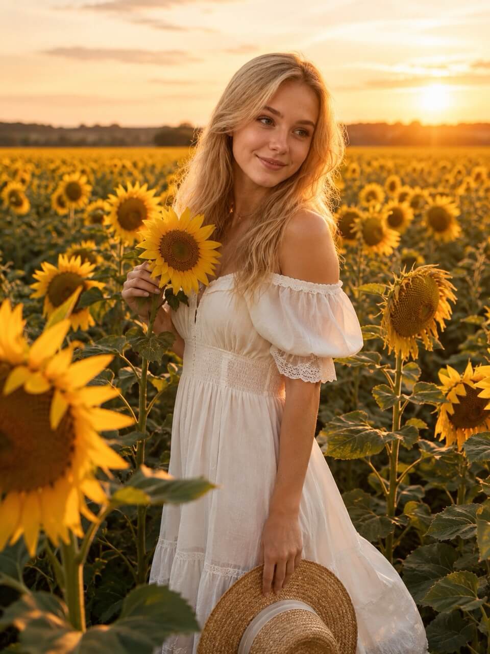 Подсолнухи